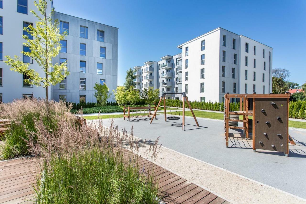 Seaside Beach 150M Do Plazy - Parking - Praia Apartments - Polsat Ergo Arena Plus Gdansk Exterior foto