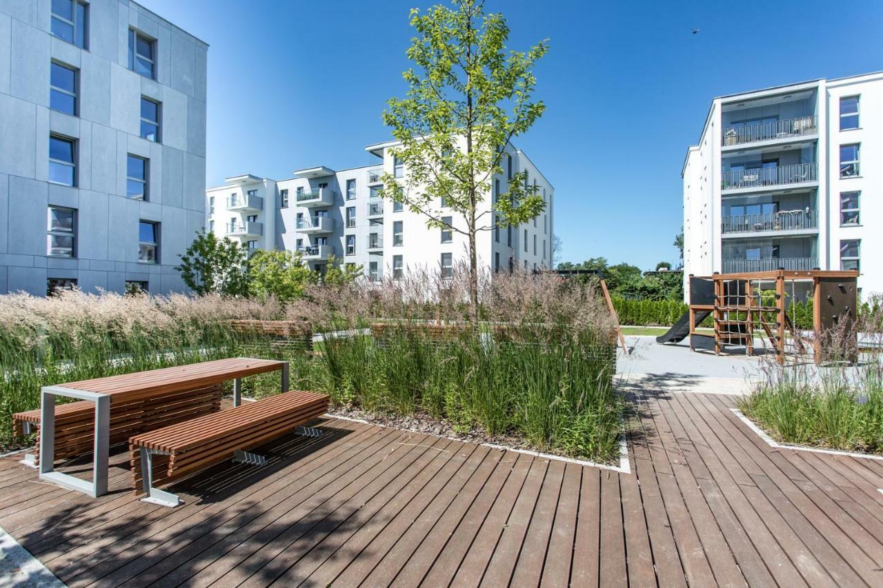 Seaside Beach 150M Do Plazy - Parking - Praia Apartments - Polsat Ergo Arena Plus Gdansk Exterior foto