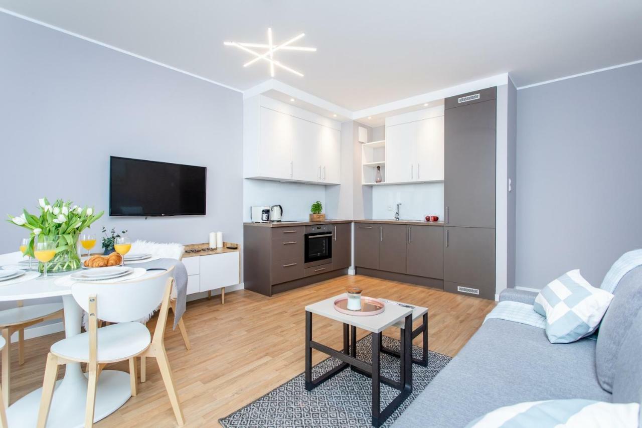 Seaside Beach 150M Do Plazy - Parking - Praia Apartments - Polsat Ergo Arena Plus Gdansk Exterior foto